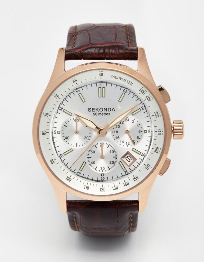 Bold Metallic Watch