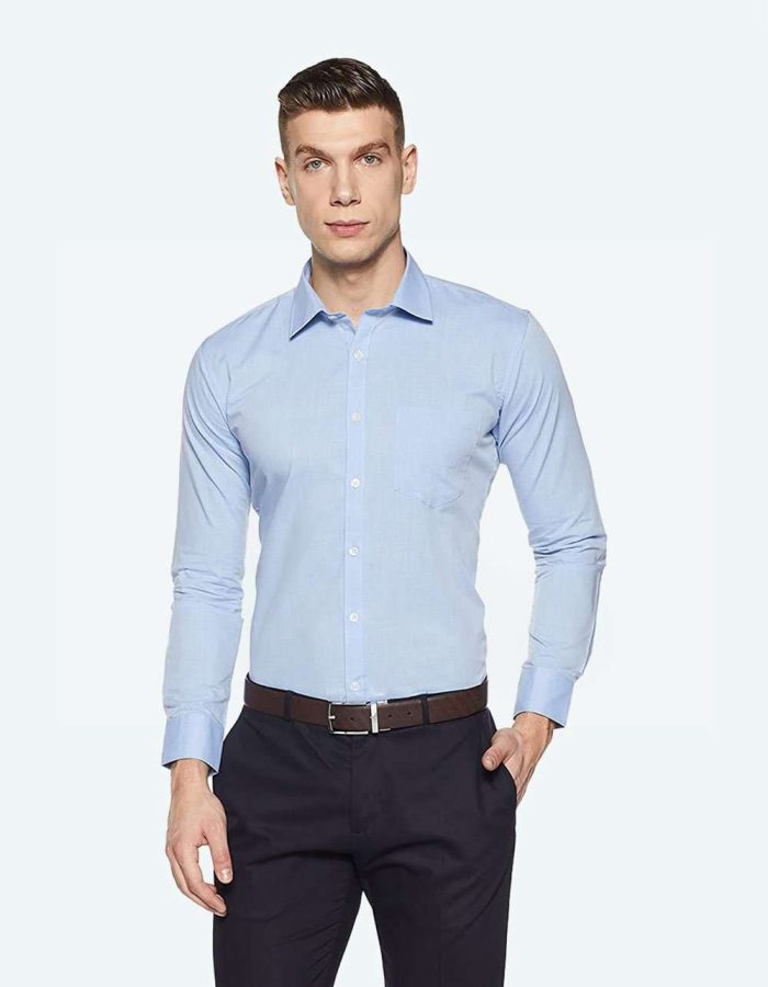 Men Slim Fit Formal Shirt